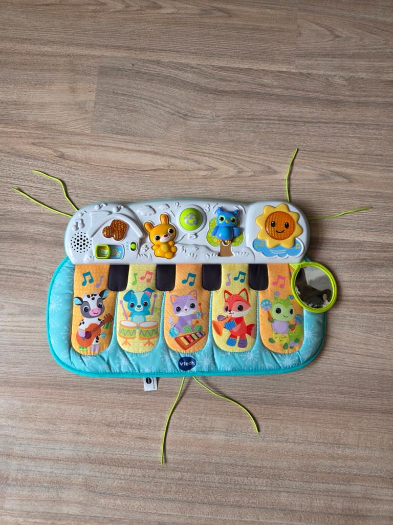VTech Dierenvriendjes Trappelpiano - Muzikaal Speelplezier, Ophalen of Verzenden, Gebruikt, Overige typen, Met licht