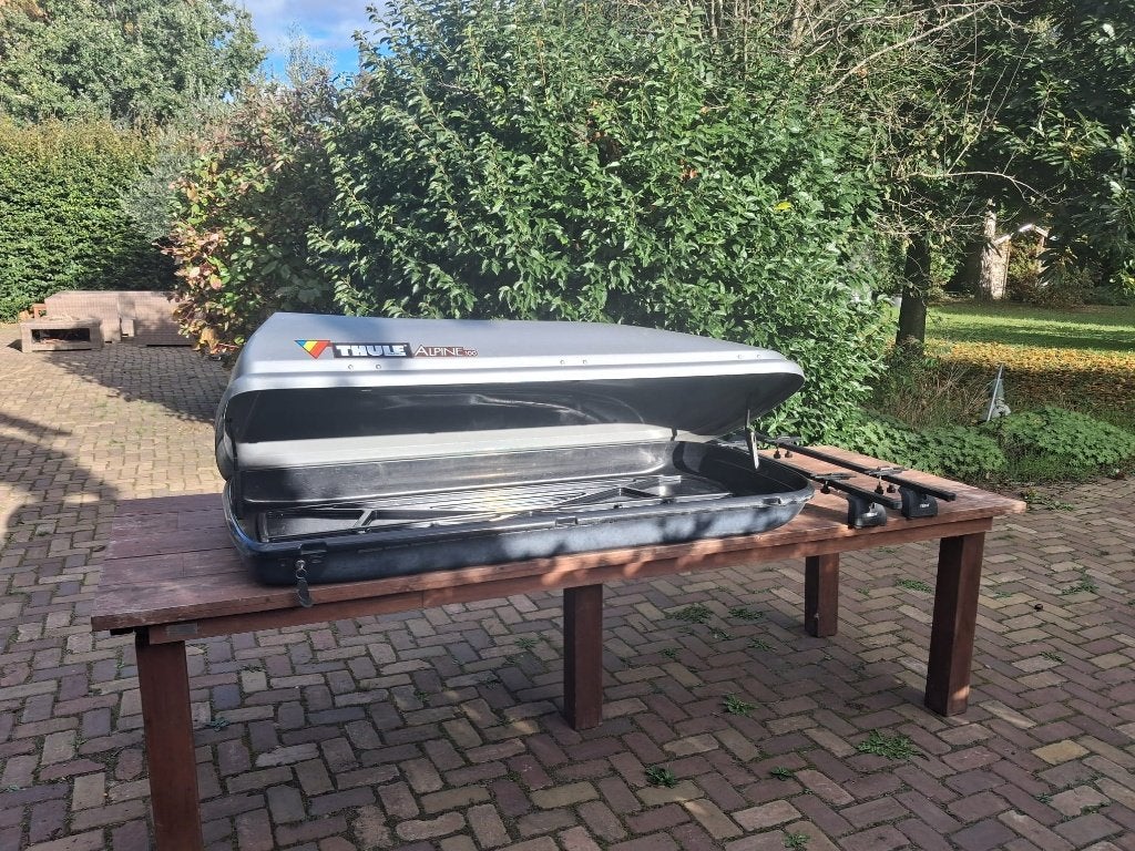 EUR 60 pr week: THULE dakkoffer & dragers, 370 liter, Ophalen, Gebruikt