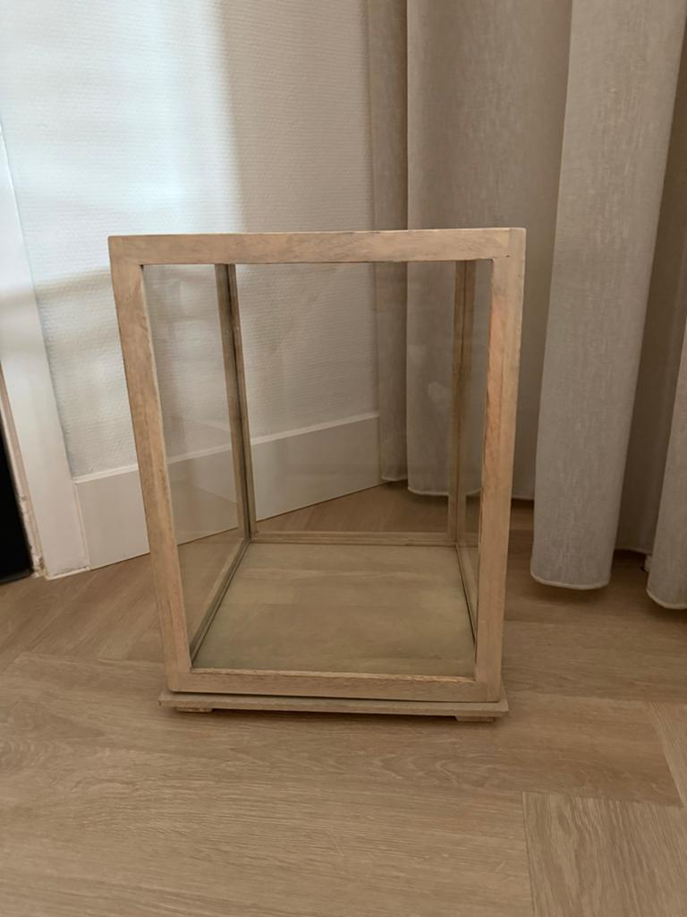 Riviera Maison Houten displaybox, Ophalen, Zo goed als nieuw, Hout