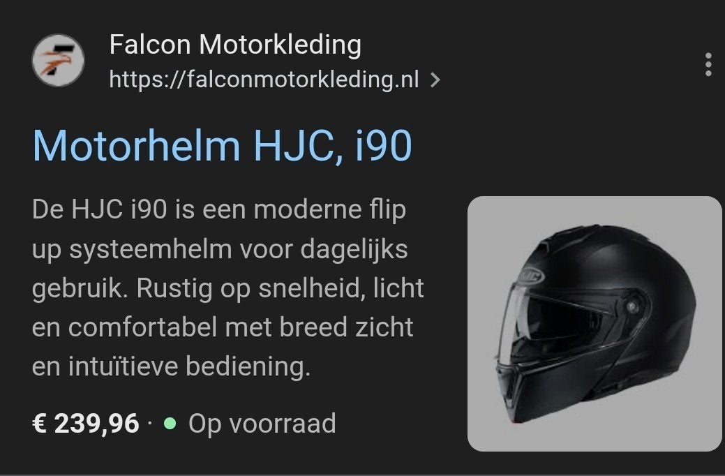 Als nieuwe hjc moter helm, Motoren, Kleding | Motorhelmen, Ophalen of Verzenden, Tweedehands, Integraalhelm, HJC