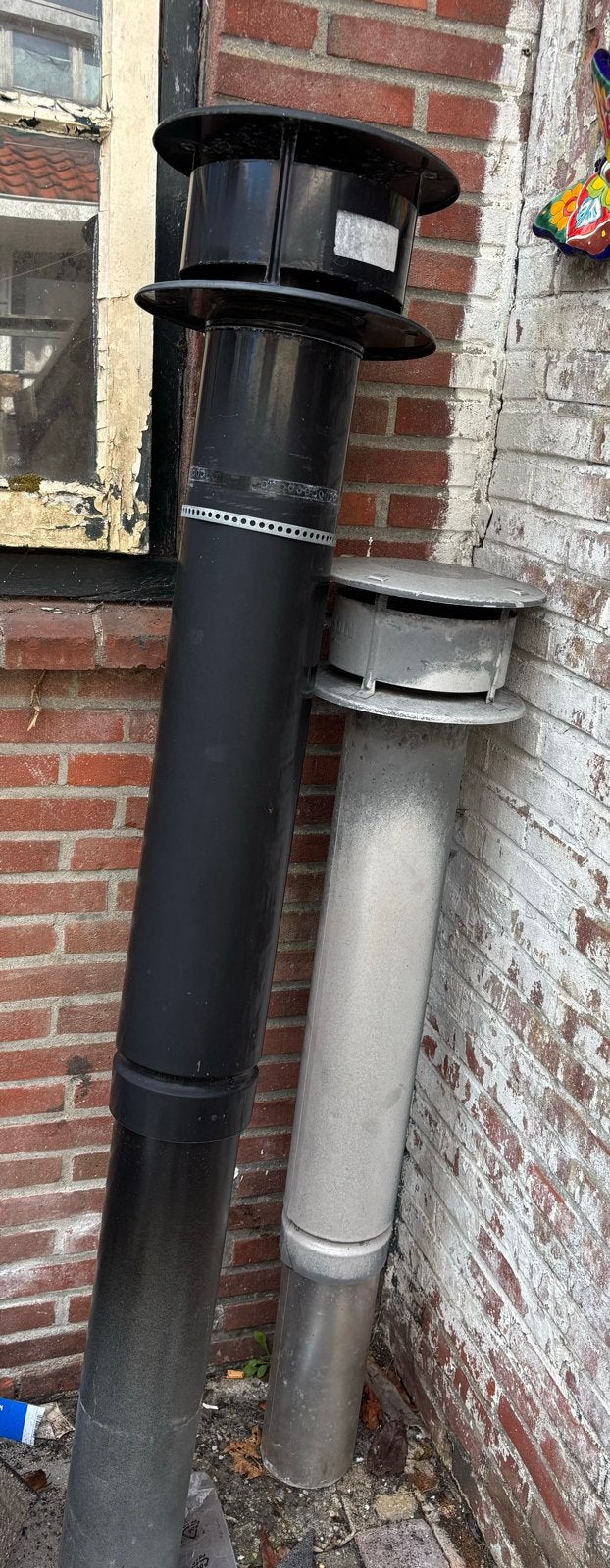 Afzuigkappen en ventilatiebuizen - diverse types, Ophalen, Gebruikt, Ventilator en Afzuiger