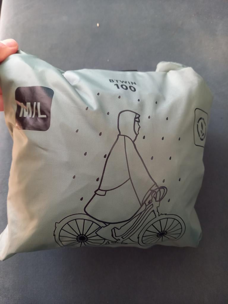 Fietsponcho van Btwin maat M/L, Ophalen of Verzenden, Regenjas