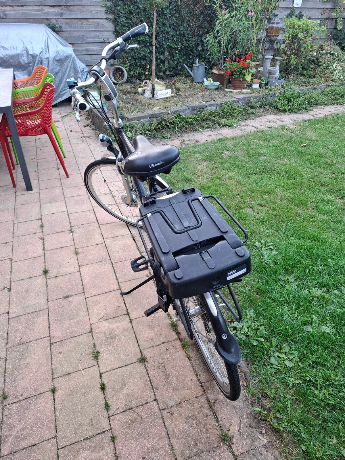 Batavus Herenfiets met Kinderzitje, Ophalen, Gebruikt, Versnellingen, Batavus