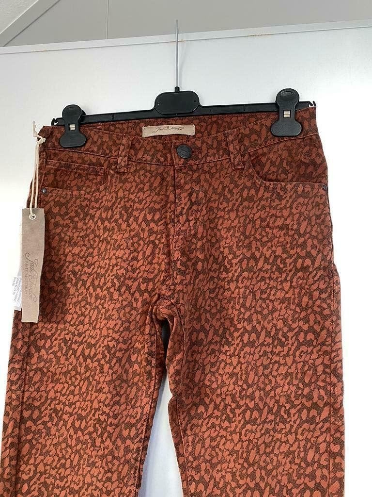 G104 Nieuw: Jade Twelve mt 30+31+32=M jeans broek bruin, Jade Twelve, Overige kleuren, Nieuw, Ophalen of Verzenden