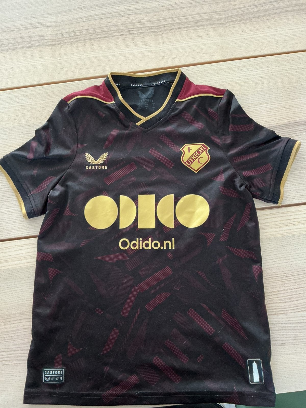 Fc utrecht 23/24 uitshirt maat 158 zgan, Maat XS of kleiner, Ophalen of Verzenden, Zo goed als nieuw, Shirt