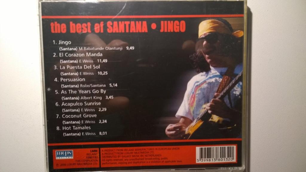 Santana - The Best Of Santana Jingo, Ophalen of Verzenden, Gebruikt, Poprock