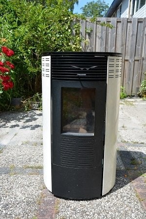 Artel Curve pelletkachel, Ophalen, Gebruikt, Pelletkachel, Vrijstaand