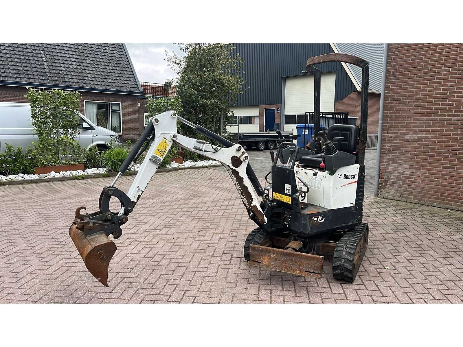 2021 Bobcat E10z Minigraafmachine, Graafmachine