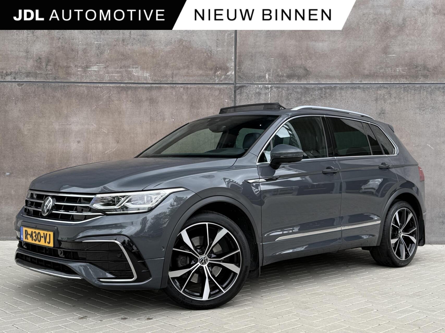 Volkswagen Tiguan 2.0 TSI 4Motion DSG R-line | Trekhaak | HU, Auto's, Automaat, 15 km/l, Gebruikt, Leder
