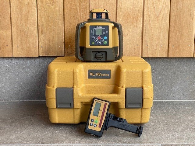 Bouwlaser Topcon RL-SV2S "DUBBEL AFSCHOT" (NW), Topcon Nederland, Ophalen of Verzenden, Amersfoort, Spectra/Leica/Topcon