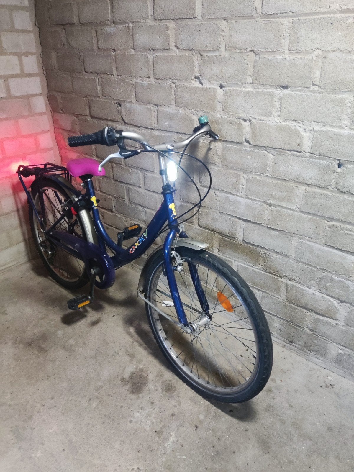 24 İnch Meisjesfiets met 6 versnellingen, Ophalen of Verzenden, Gebruikt, 24 inch, Versnellingen
