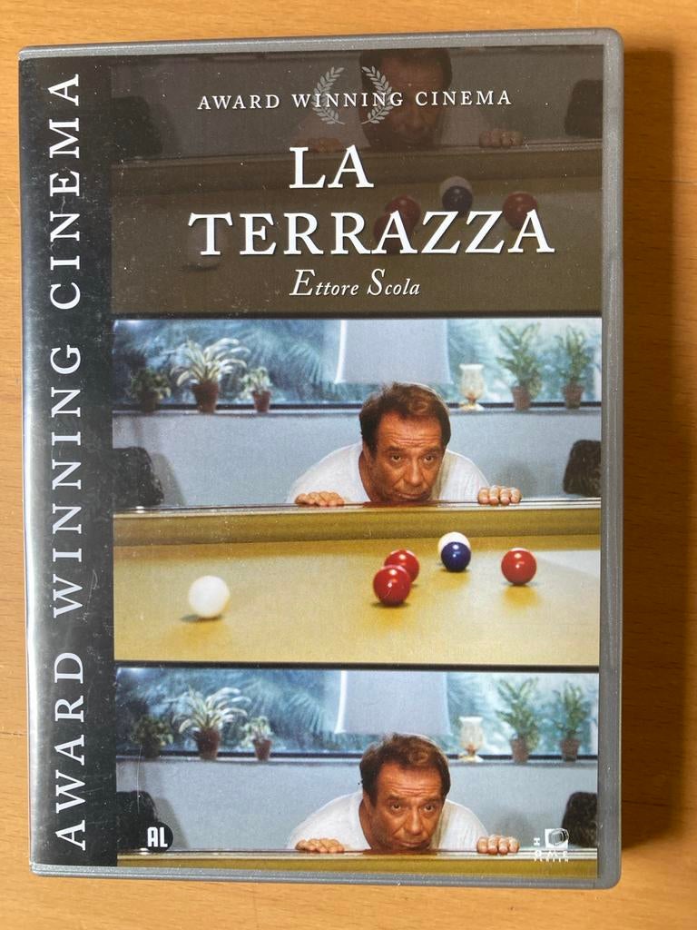 La Terrazza (DVD) van Ettore Scola, Cd's en Dvd's, Dvd's | Filmhuis, Ophalen of Verzenden, Zo goed als nieuw