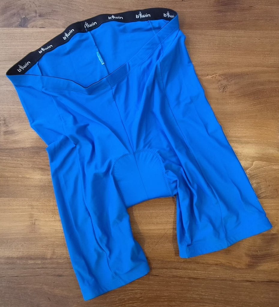 Comfortabele fietsbroek met zeem - Btwin, Nieuw, Btwin, Bovenkleding, Heren