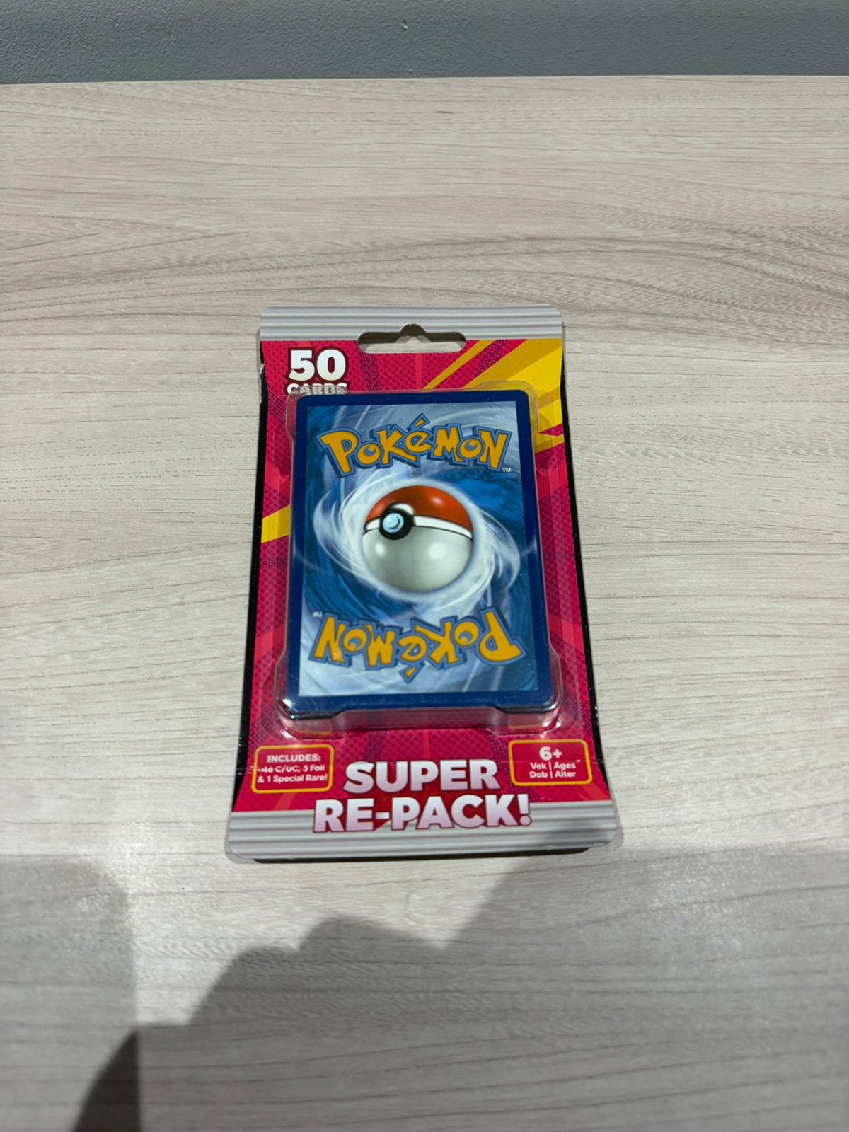SAIVIX Pokémon Super Re-Pack 50 Cards  | Mystery TCG