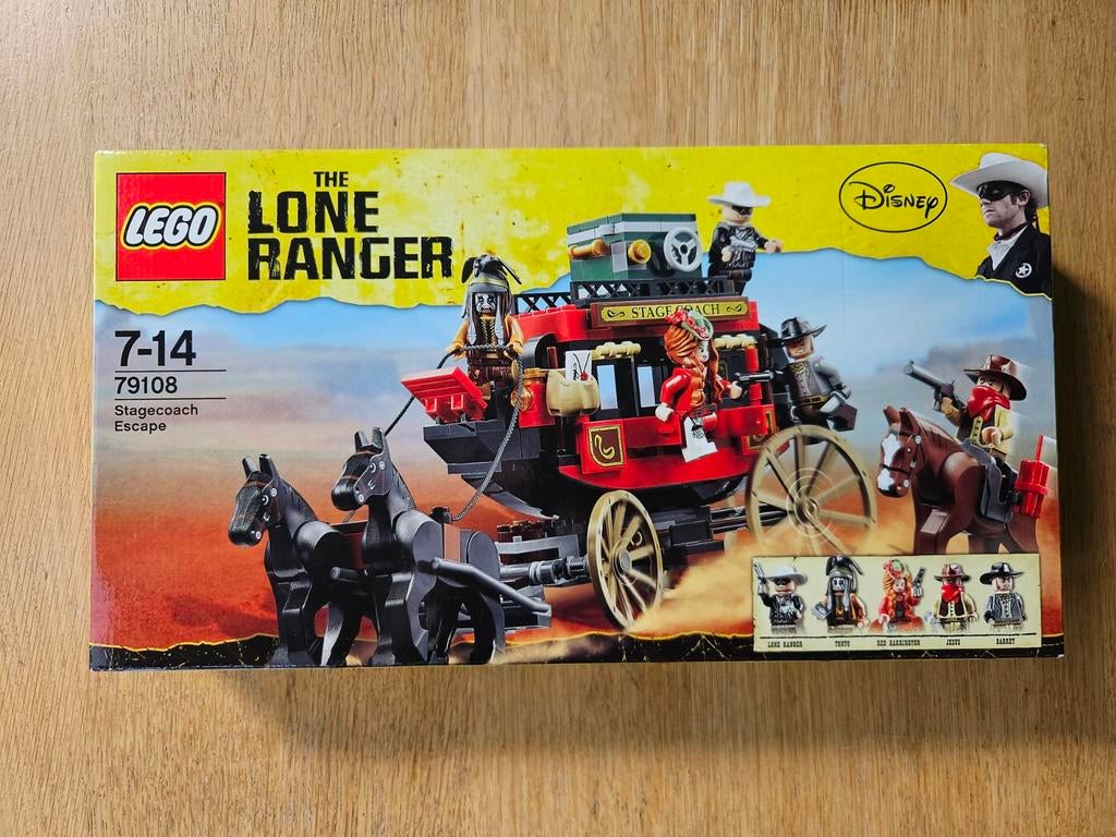 Lego 79108 The Lone Ranger Stagecoach Escape, nieuw in doos, Ophalen, Lego, Nieuw, Complete set