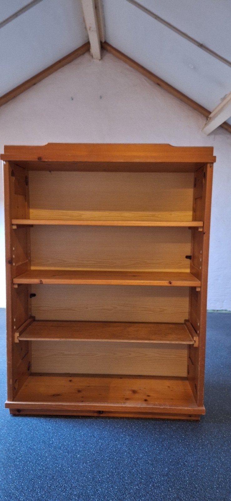 Houten kast met 3 planken 110 cm hoog 82 cm breed 30 cm diep, Ophalen, Met plank(en), Gebruikt, 100 tot 150 cm