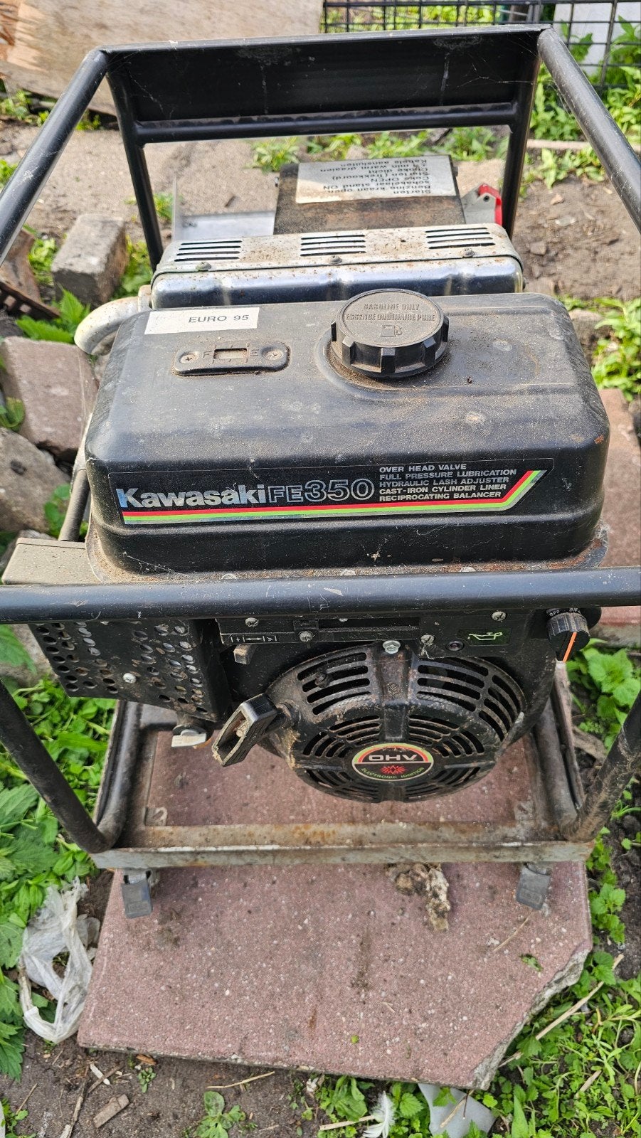 Kawasaki FE350, Ophalen, Gebruikt, Elektromotor