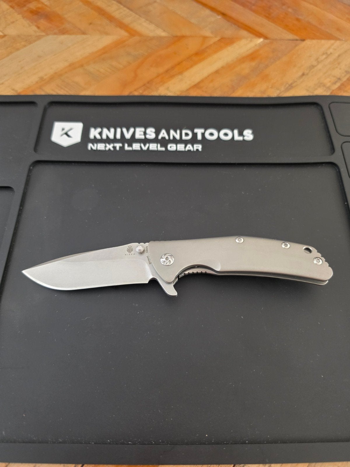 kizer active bantam s35vn titanium, Ophalen of Verzenden, Zo goed als nieuw