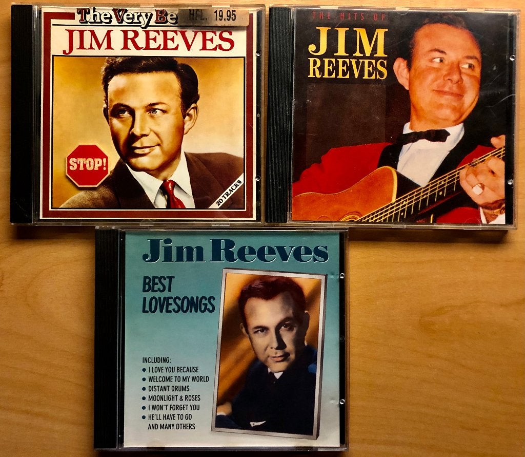 Jim Reeves - 3 cd's - 1 prijs, Ophalen of Verzenden, Gebruikt