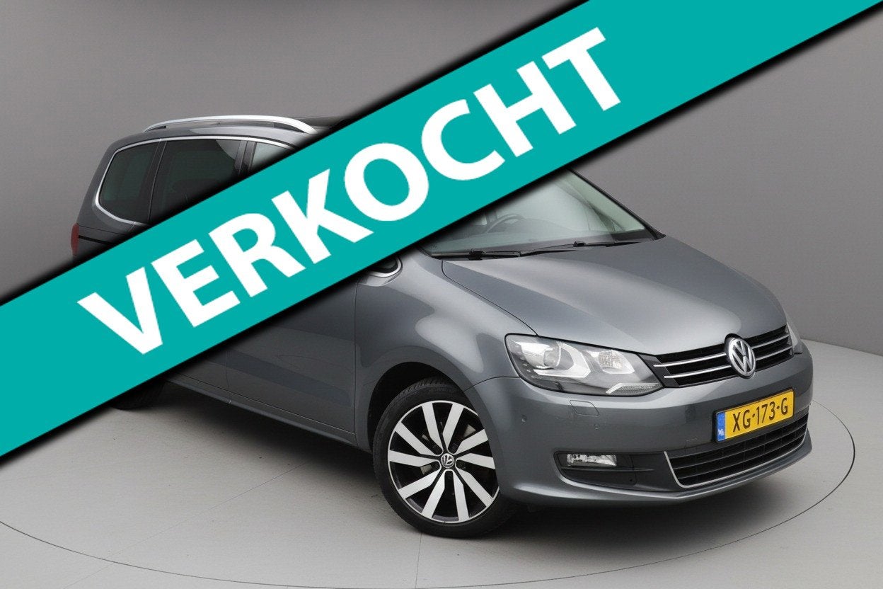 Volkswagen Sharan 2.0|Dynaudio|Pano|Camera|Carplay|7-persoon, Stof, Gebruikt, Euro 6, 1984 cc