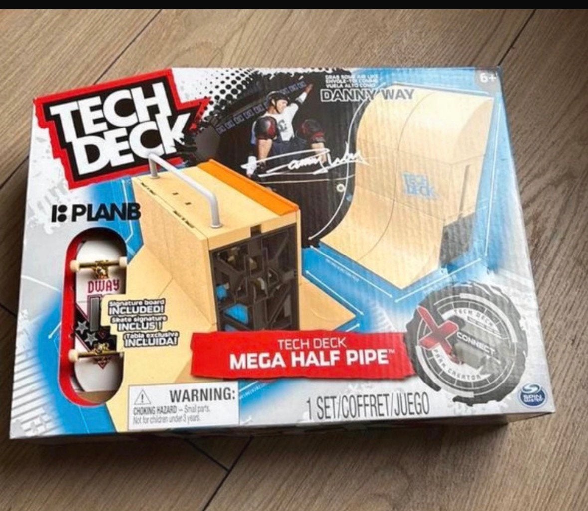 Tech deck set nieuw in doos met skateboard, Ophalen of Verzenden, Zo goed als nieuw
