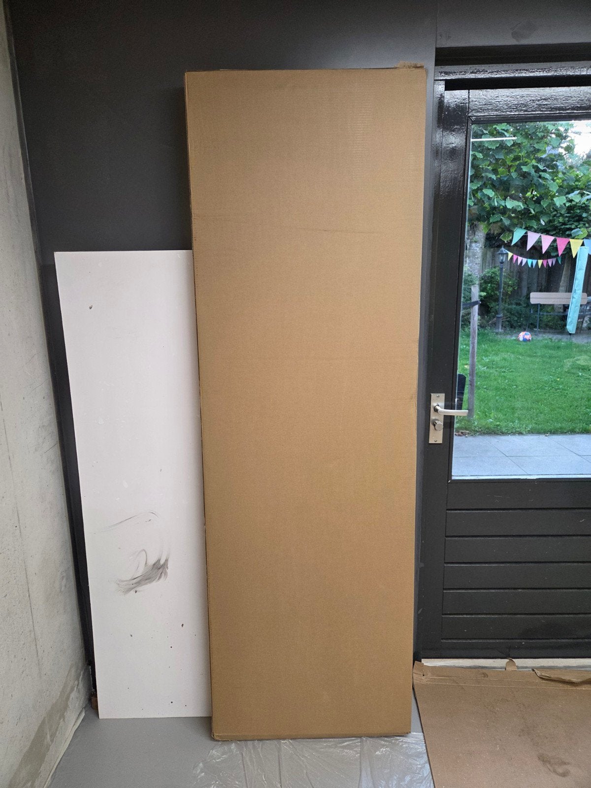 Wastorenkast Zwart 45x207x65 cm - Nieuw in doos, Ophalen, Minder dan 50 cm, 200 cm of meer, Nieuw