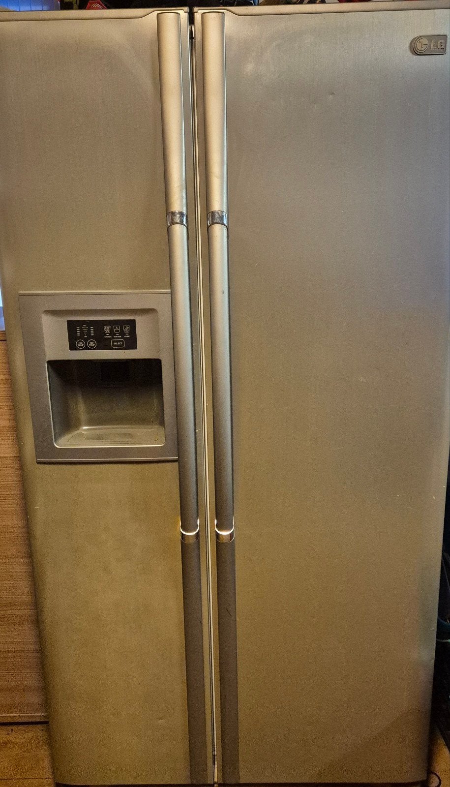 LG Amerikaanse Koelkast - Side-by-Side, Ophalen, Gebruikt, 200 liter of meer, 60 cm of meer