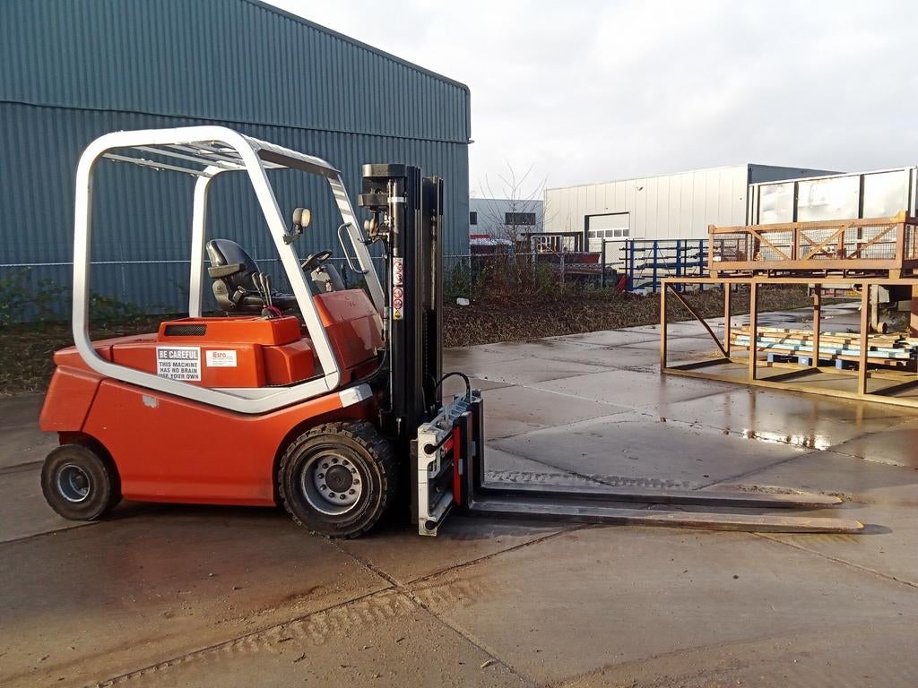 Toyota Heftruck 5 ton elektrische triplomast vorkenspreider, Ophalen, Heftruck