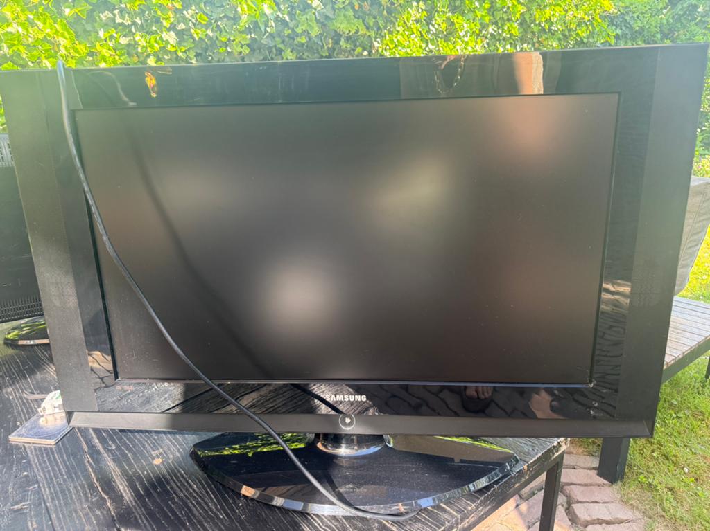 Samsung tv met voet (middel), Ophalen, Gebruikt, 200 cm of meer, 150 tot 200 cm