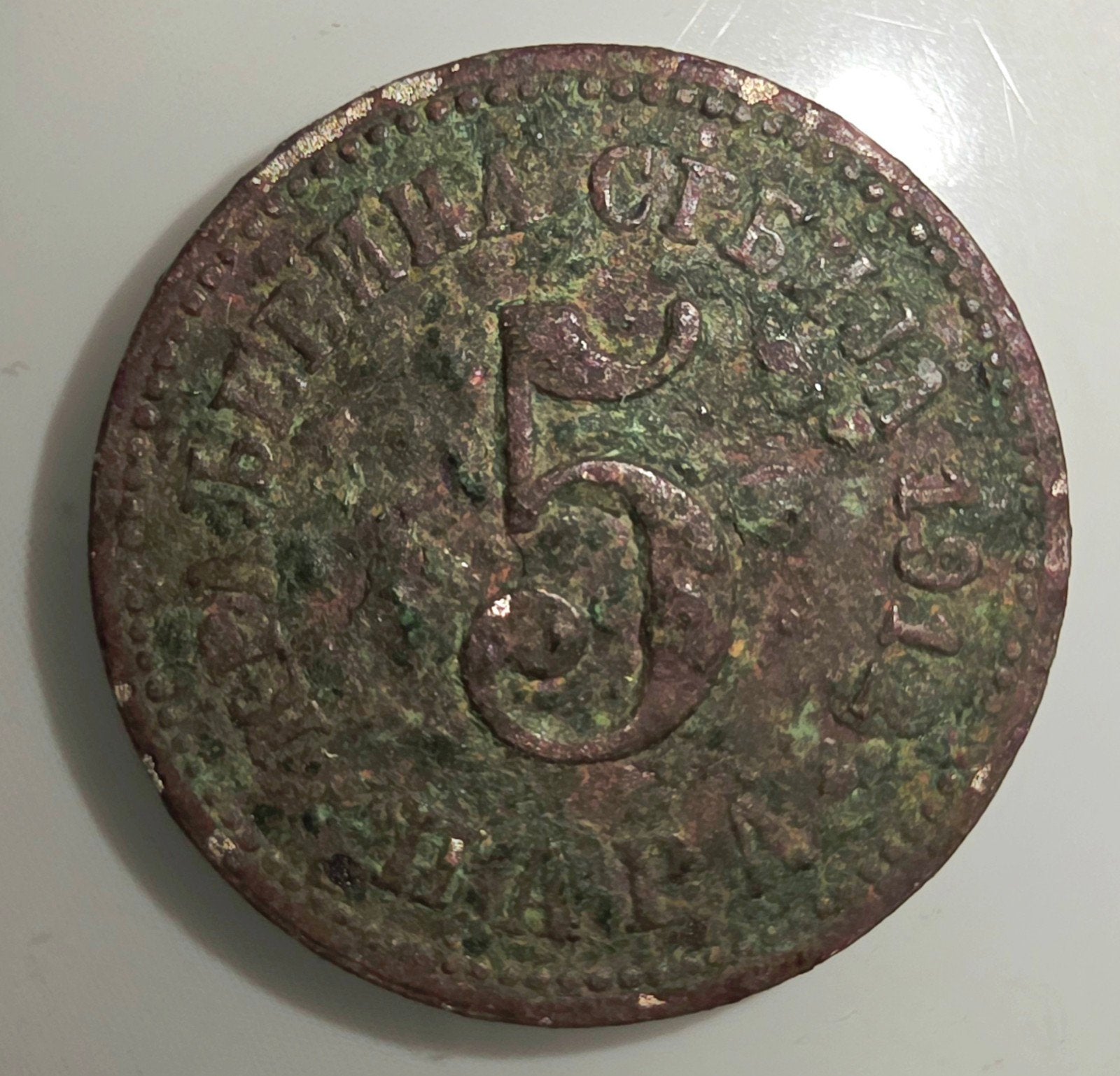 5 Pfennig muntstuk uit 1941, Ophalen of Verzenden