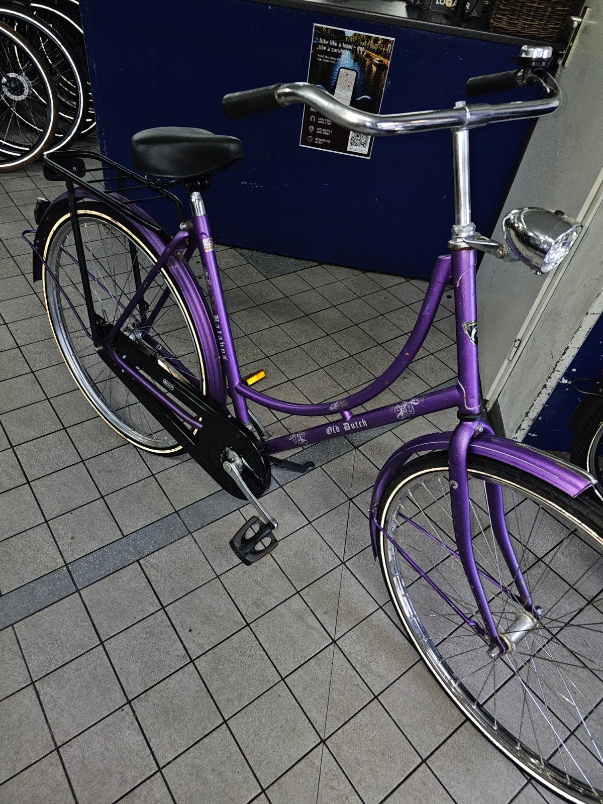 omafiets batavus old dutch 129 euro, Fietsen en Brommers, 56 cm of meer, Ophalen of Verzenden, Gebruikt, Batavus Old Dutch
