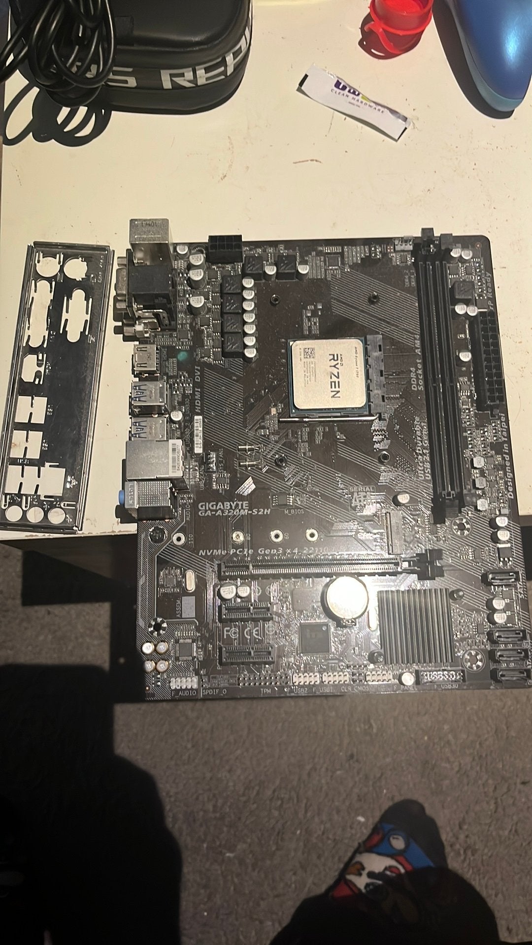 Ryzen 7 1700 / moederbord / koeler, Computers en Software, Ophalen, Gebruikt, DDR4