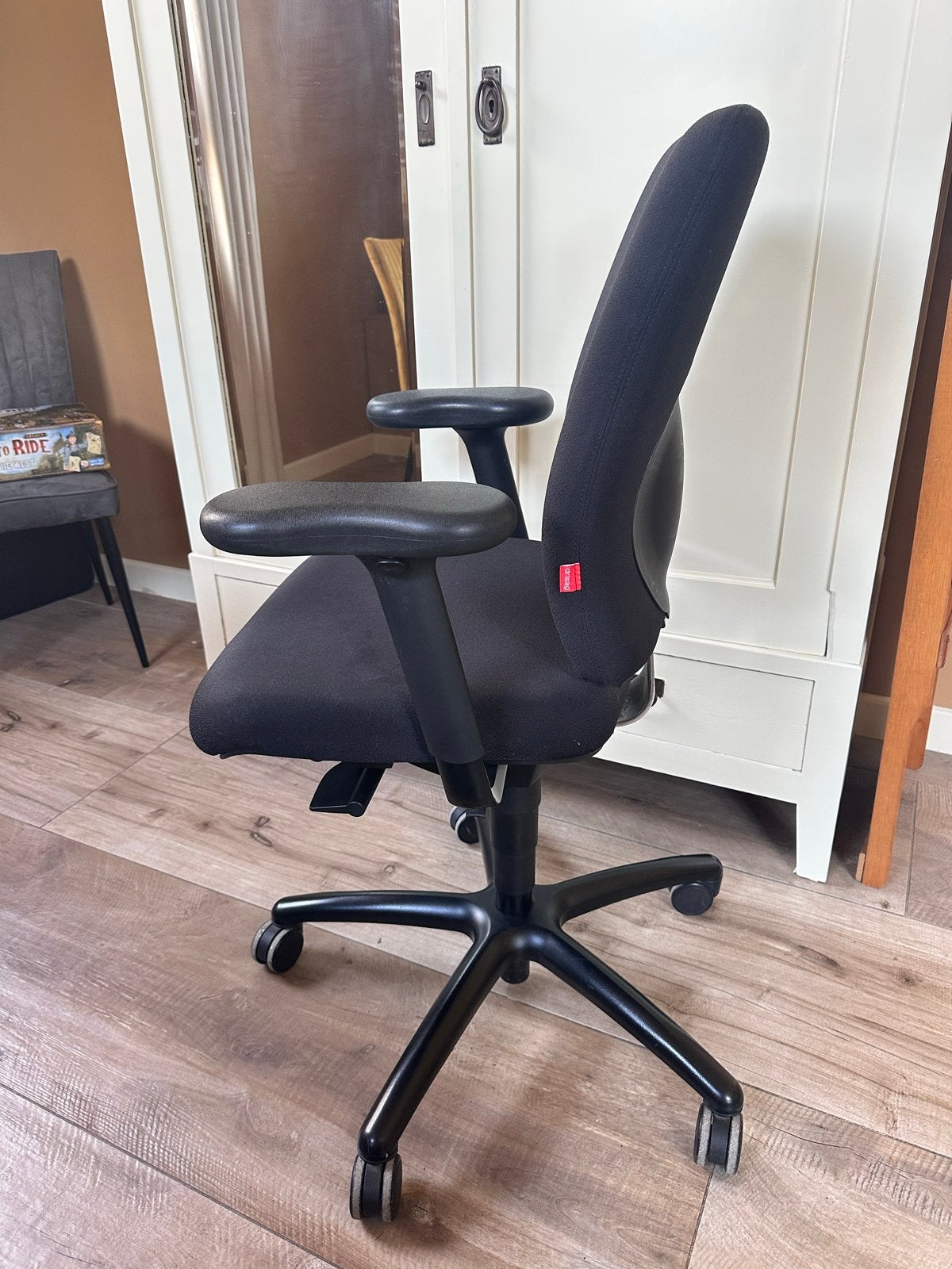 Drissag Bureaustoel - Ergonomisch en Comfortabel, Ophalen, Zwart, Zo goed als nieuw, Bureaustoel