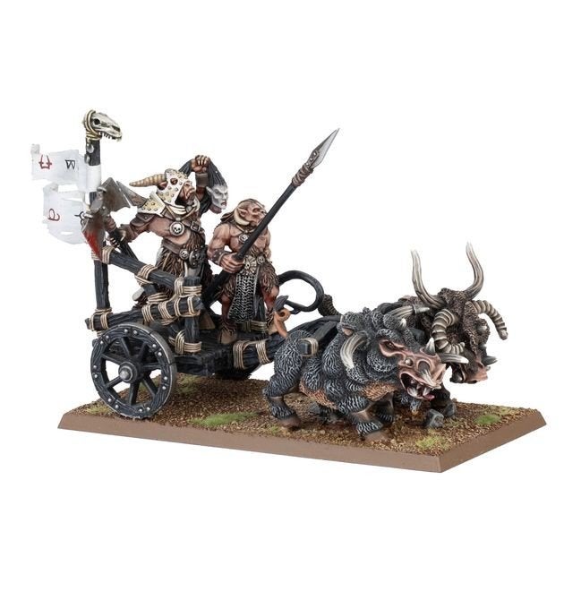 Tuskgor Chariot Metaal Model - Warhammer Fantasy, Hobby en Vrije tijd, Ophalen of Verzenden, Gebruikt, 1:35 tot 1:50, Figuur of Figuren