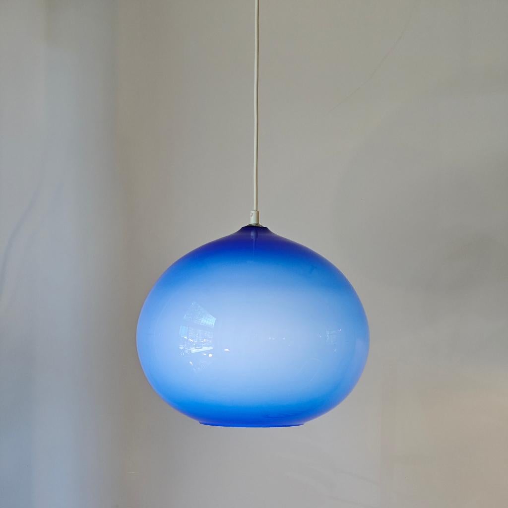 Vintage Vistosi Pianon Alessandro hanglamp glas, Ophalen, Vistosi, Gebruikt, Onbekend