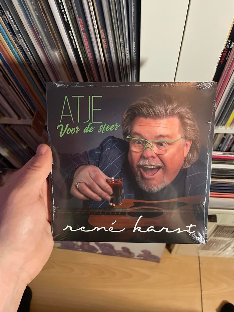 Atje Voor De Sfeer - René Karst vinyl record store dat 2026, Ophalen of Verzenden, Nieuw in verpakking, Overige formaten, Levenslied of Smartlap