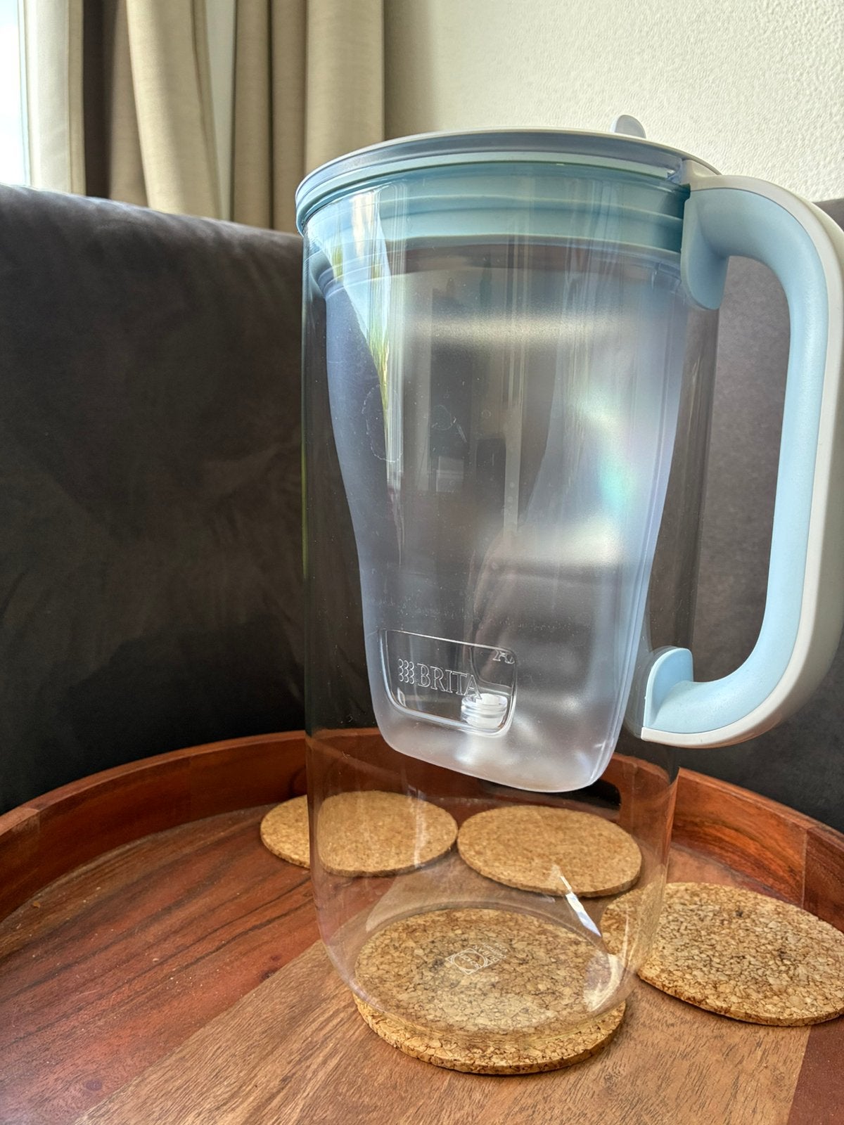 Brita glazen waterfilterkan, Ophalen, Zo goed als nieuw