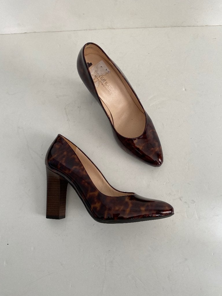 K283 Nieuw: Peter Kaiser maat 37 pumps schoenen hak bruin, Kleding | Dames, Schoenen, Peter Kaiser, Pumps, Bruin, Nieuw