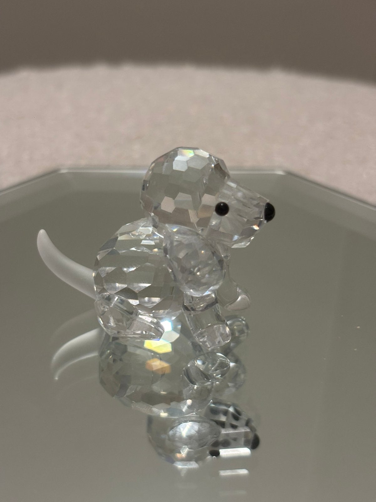 Swarovski Puppy Hondje Kristal – Crystal Memories, Verzamelen, Swarovski, Ophalen of Verzenden, Zo goed als nieuw, Figuurtje