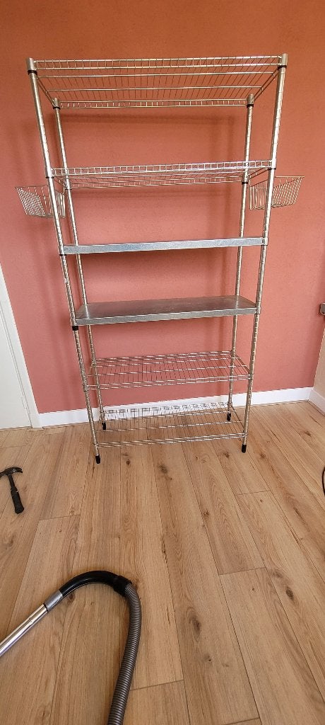 Ikea omar rek compleet met exstra, Huis en Inrichting, Kasten | Stellingkasten, Ophalen, Gebruikt