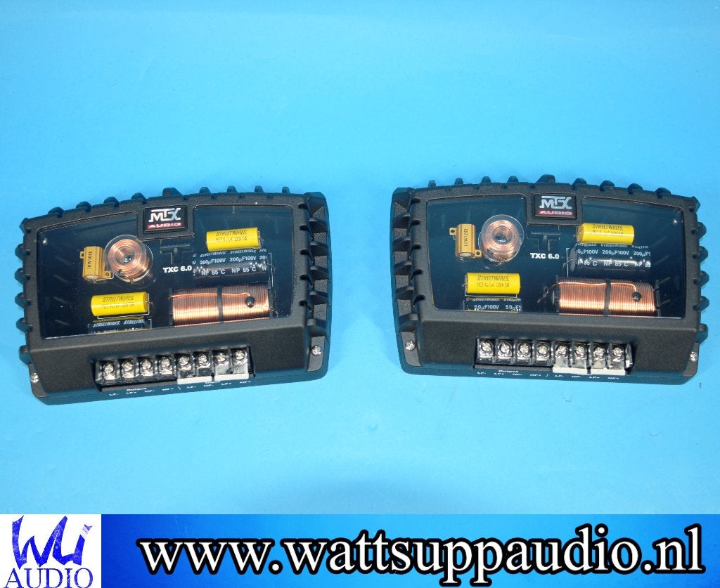 MTX Thunder TXC6.0 Hi-end Crossover-set / filters, MTX, Gebruikt, ., Ophalen of Verzenden
