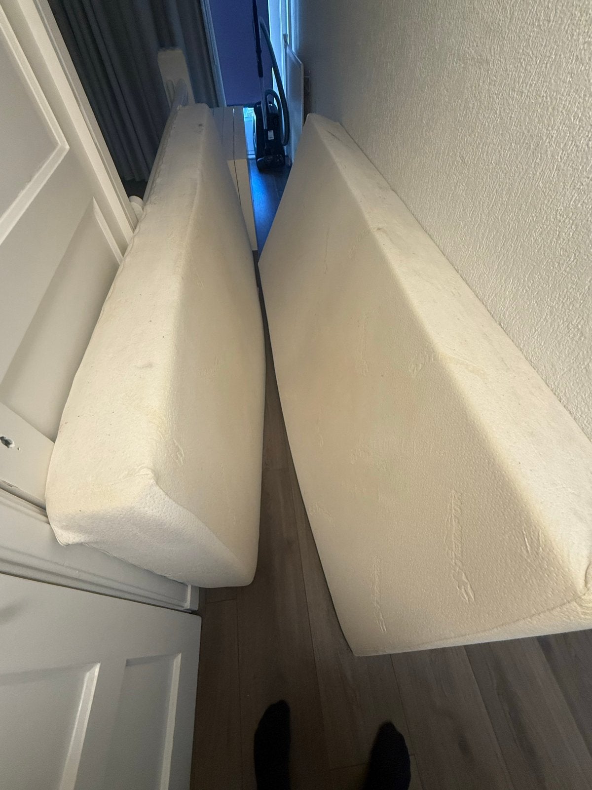Twee eenpersoons matrasse TEMPUR, Ophalen, Gebruikt, 90 cm, Eenpersoons