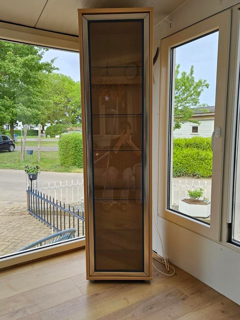 Vitrine kast, Gebruikt, 25 tot 50 cm, Met deur(en), 50 tot 100 cm
