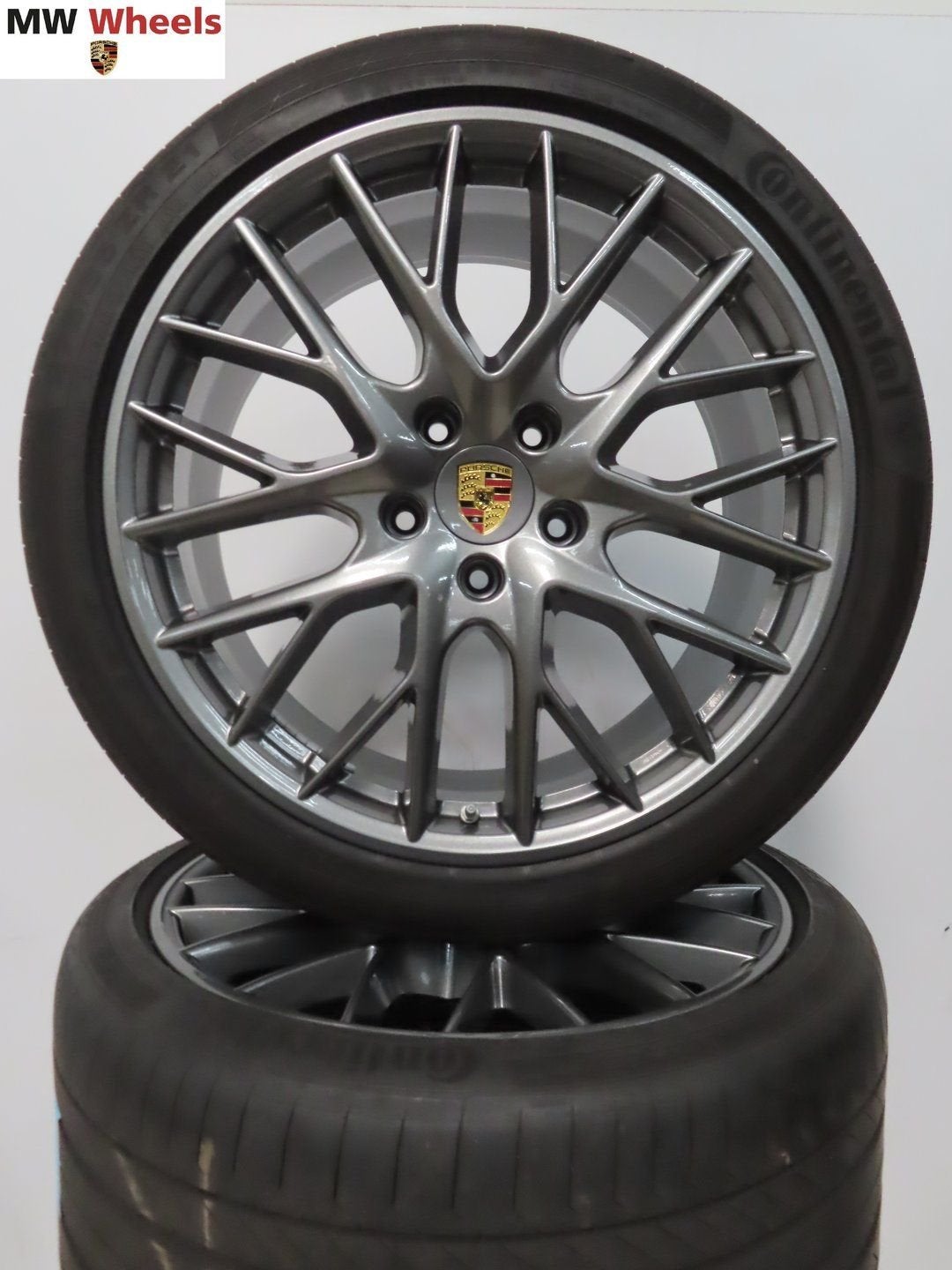 Originele Porsche Panamera 971 21 inch velgen zomerbanden, Auto-onderdelen, Banden en Velgen, Gebruikt, -, 275 mm, -