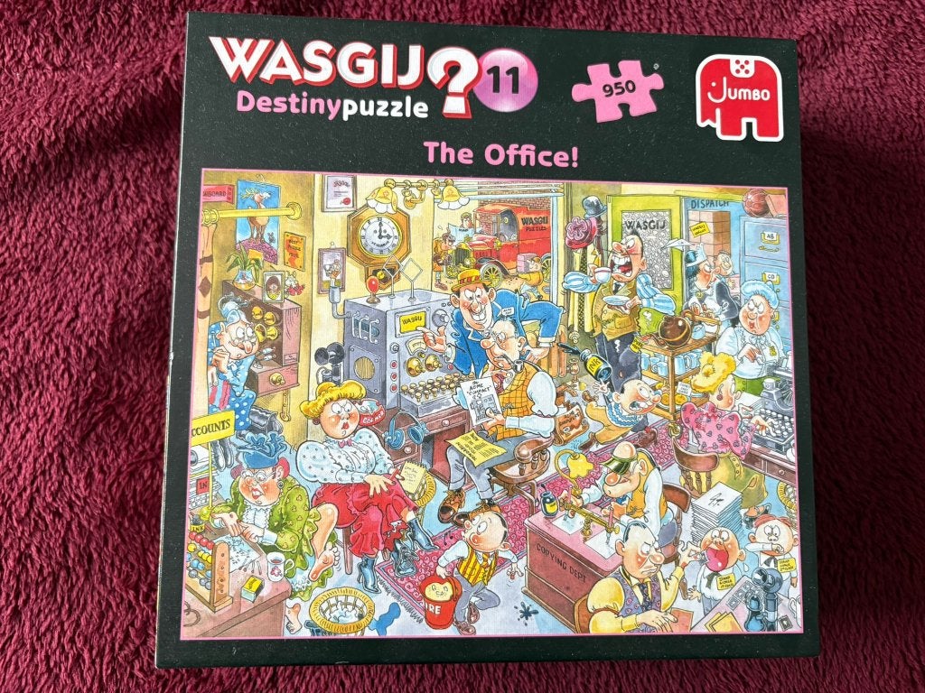 Wasgij Destiny 11 – The Office! (950 stukjes), Hobby en Vrije tijd, Denksport en Puzzels, Ophalen of Verzenden, 500 t/m 1500 stukjes