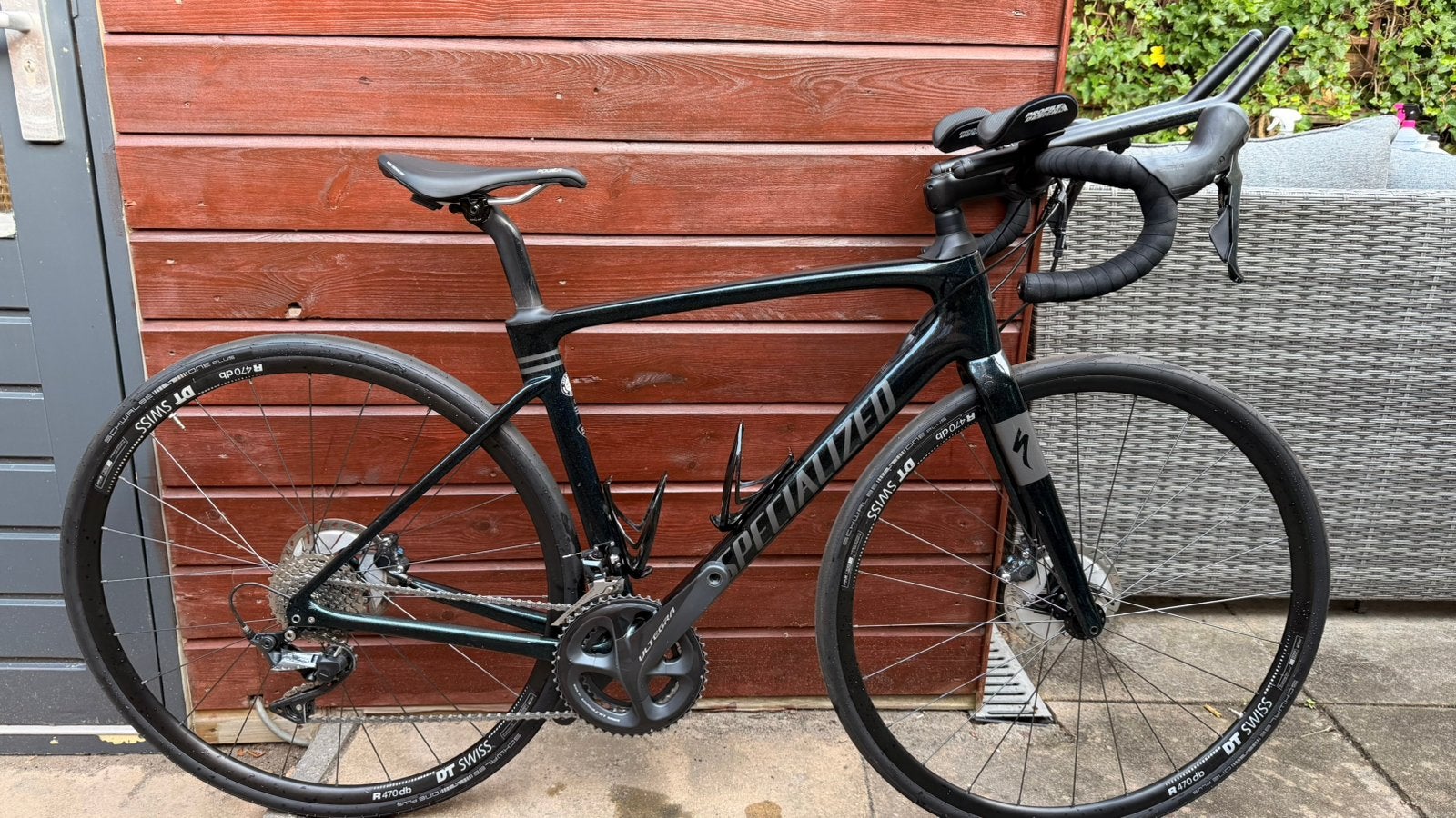 Specialized Roubaix maat 54 met aerobars, Fietsen en Brommers, Fietsen | Racefietsen, Carbon, Zo goed als nieuw, Meer dan 20 versnellingen