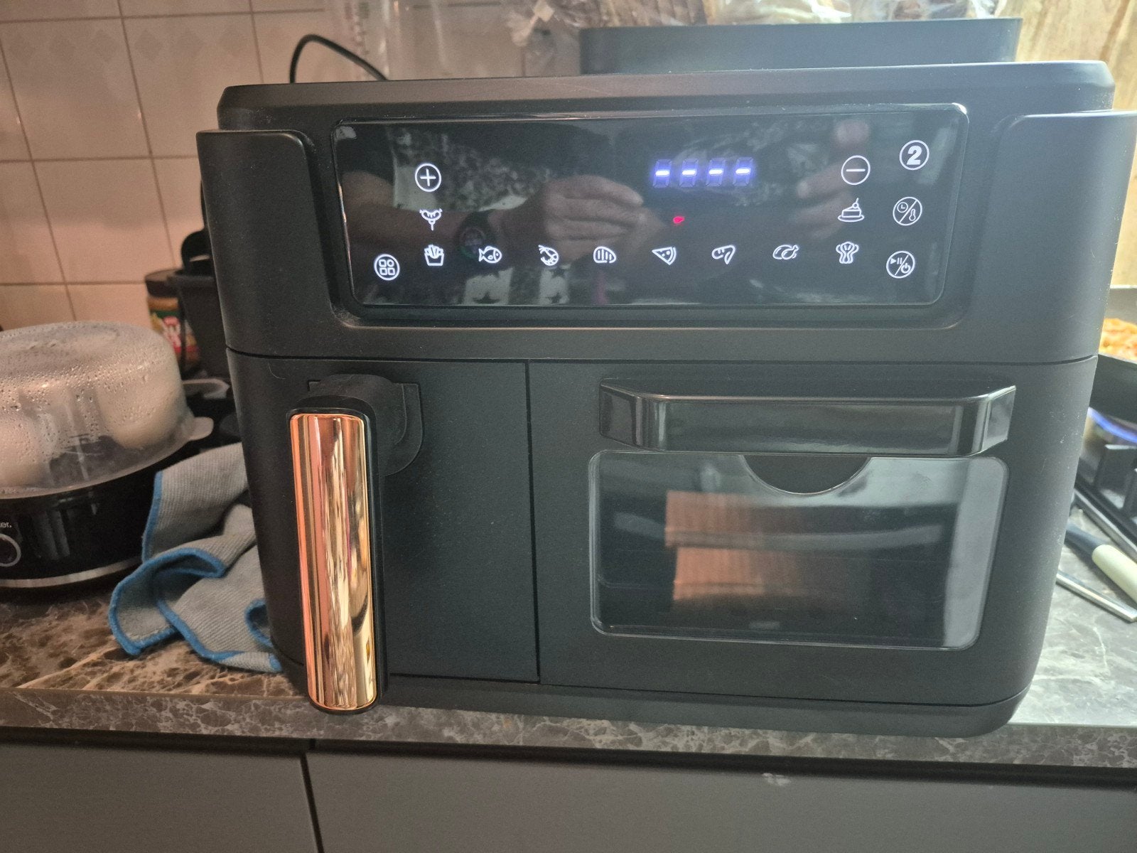 Nexxt Kitchen Airfryer en oven ineen- Zo goed als nieuw, Ophalen, Zo goed als nieuw, Airfryer, 1500 gram of meer