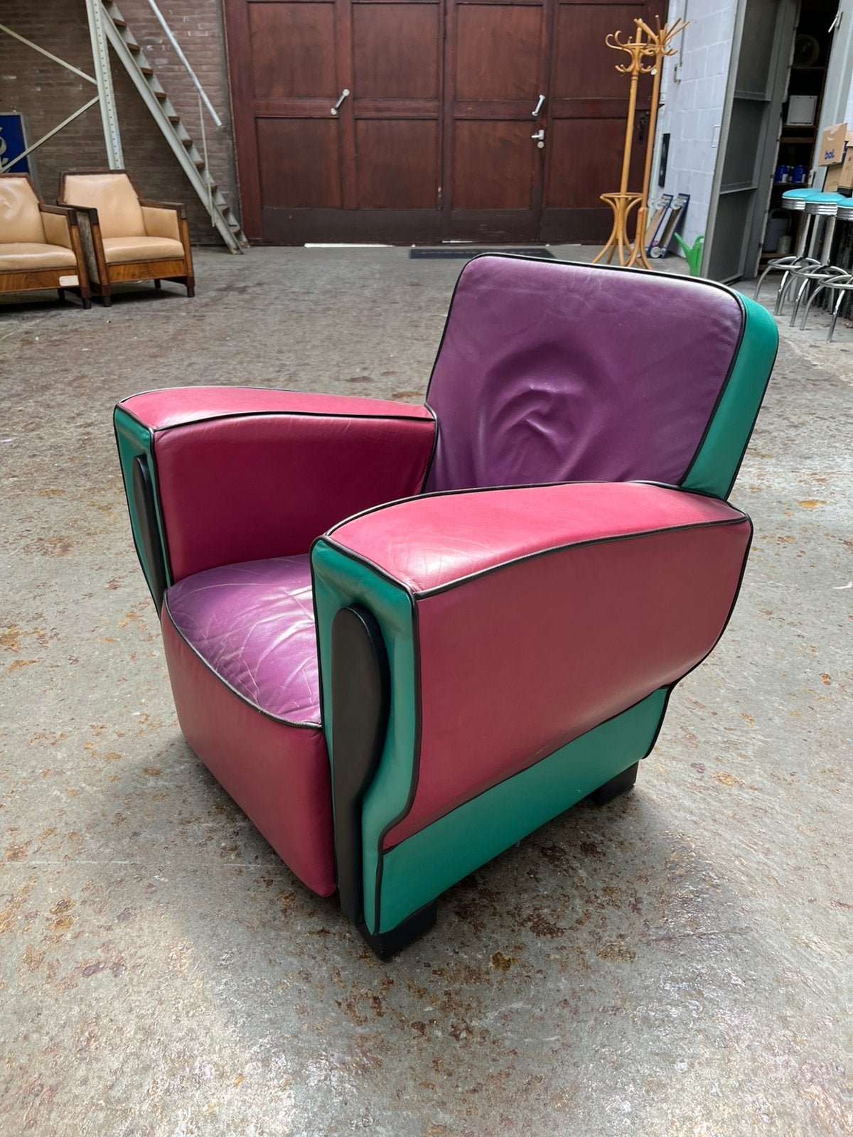Design fauteuil ‘Hiphop’  Peter van Zoetendaal, Ophalen, Zo goed als nieuw, 75 tot 100 cm