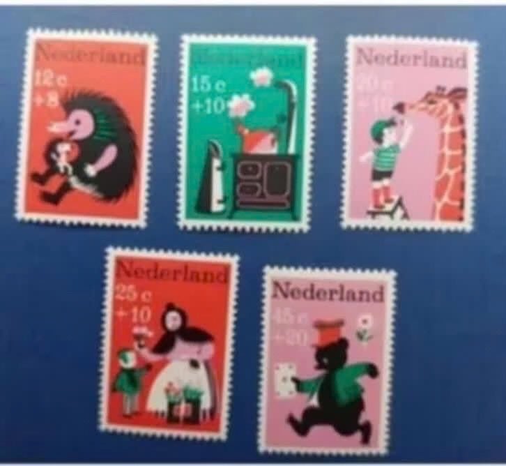Postzegel NL 1967 PF Serie Kinderzegels 27-06, Postzegels en Munten, Ophalen of Verzenden, Na 1940, Postfris