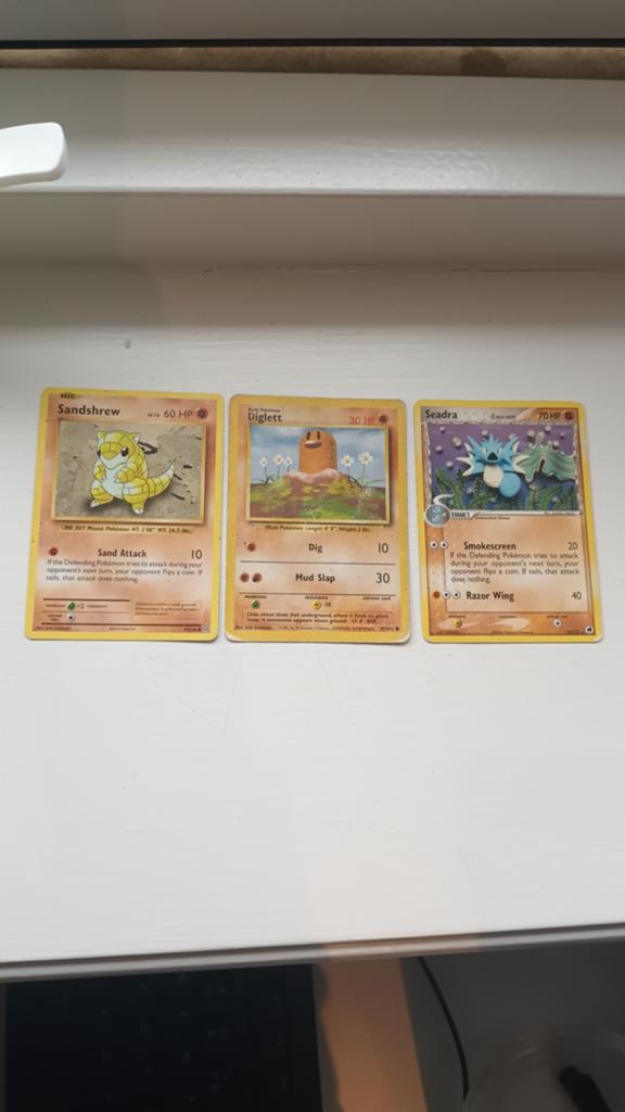 Oude Pokemonkaarten, Hobby en Vrije tijd, Verzamelkaartspellen | Pokémon, Ophalen of Verzenden, Zo goed als nieuw, Meerdere kaarten